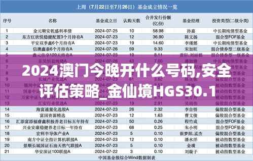 2024澳门今晚开什么号码,安全评估策略_金仙境HGS30.1
