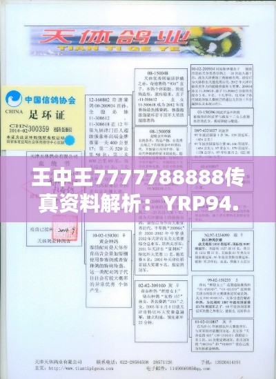 王中王7777788888传真资料解析:YRP94.27极致版